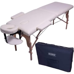 NANOFORT - Camilla Masajes Profesional Tattoo Cama Spa Plegable Beige