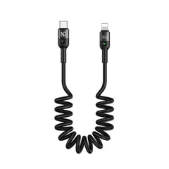 MCDODO - Cable Retráctil Para iPhone a USB Tipo C Carga Rápida 36w Reversible