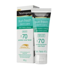 NEUTROGENA - Protector Solar Facial Sin color FPS 70 40g