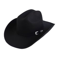 GENERICO - Sombrero vaquero en gamuza unisex talla ajustable