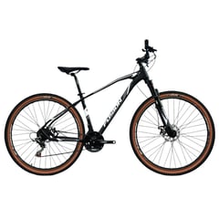 FUSION - Bicicleta Korbin Rin 29 Aluminio 24 vel Negro Gris