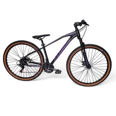 FUSION - Bicicleta Korbin Rin 29 Aluminio 24 vel Negro Morado