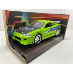 JADA TOYS - CARRO BRIAN´S MITSUBISHI ECLIPSE VERDE a Escala 132