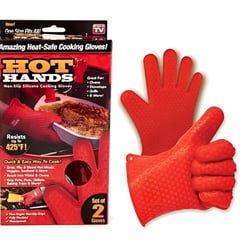 GENERICO - Guantes De Cocina Asados Protectora De Calor Hot Hands