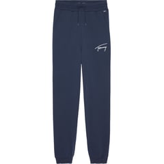 TOMMY HILFIGER - Joggers Con Firma Mujer Azul Tommy Jeans