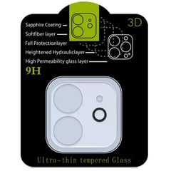 GENERICO - Protector de camara completo transparente para iphone 12