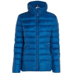 TOMMY HILFIGER - Chaqueta Acolchada De Cuello Alto Mujer Azul