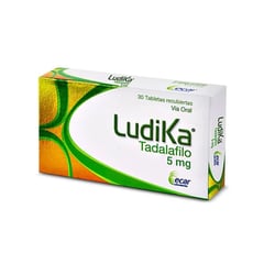 ECAR - Ludika 5 Mg por 30 Tabletas Recubiertas .