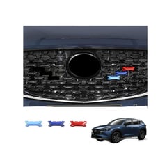 GENERICO - Accesorios mazda cx5 cubierta de lujo rejilla delantera 3 pcs