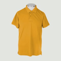 L Y H - Camiseta Para Hombre Ocre Marca L&H