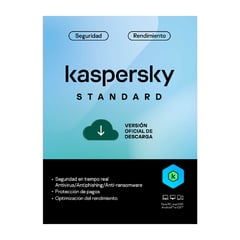 KASPERSKY - Antivirus Standard 5 Dispositivos 1 Año