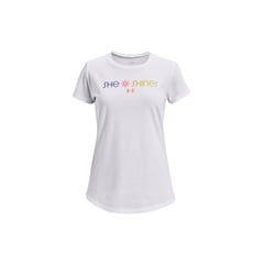 UNDER ARMOUR - Camiseta UA SHE SHINES GRADIE 1374178-100-022