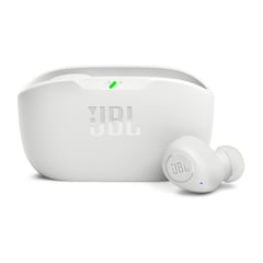 JBL - Audífonos JBL Inalámbricos Bluetooth In Ear TWS Wave Buds Blanco