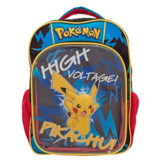 RUZ - Back Pack Morral 3D Harsdshell Primaria Pokemon Pikachu