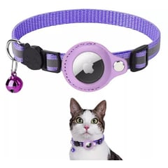 GENERICO - Collar Reflectivo De Mascotas Gargantilla Para Airtag Nailon