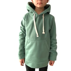 FRIOLENTA - Hoodie niños algodon percahado con capota