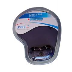 UNITEC - Pad Mouse Ergonómico Con Reposamano En Sílica