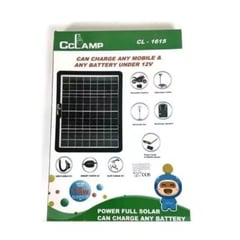 GENERICO - Panel Solar Portatil 5v 12v 15w Recarga Celulares Baterias