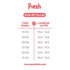 PIESH KIDS - Botas de lluvia PIESH Fucsia Niños