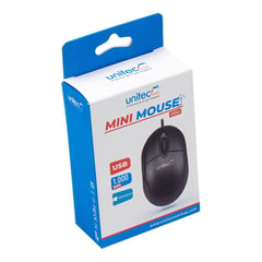 UNITEC - Mini Mouse Óptico De Alta Precisión Por Conexión USB