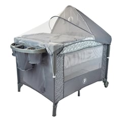 PRIORI - Cuna Colecho Bebe Ariel Sky Gris