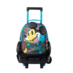 TOTTO - Morral Con Ruedas Niño Rue Bomper Mickey M Gris