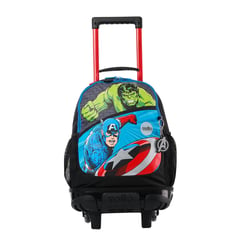 TOTTO - Morral Con Ruedas Niño Rue Bomper Avenger Hulkcap M Blanco