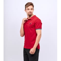 UNSER - Polo Para Hombre Molderia Slim Unicolor Con Bordado En Delantero