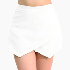 BAPU - Falda short de puntas