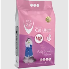 GENERICO - VAN CAT - Arena Súper Premium - Talco de Bebé 10Kg