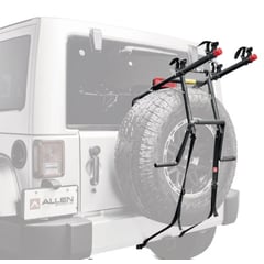 ALLEN - Portabicicletas Carro Deluxe 302Dn 2 Bike Llanta Repue