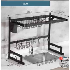 GENERICO - ESCURRIDOR DE PLATOS PARA PLATERO FABRICADO EN ACERO INOXIDABLE