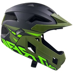 ONTRAIL - Casco Para Niños Racer Negro Verde S Bicicross Bmx