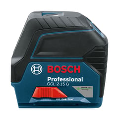 BOSCH - NIVEL LASER LINEAL 15MT GCL 2-15 G GREEN LASER