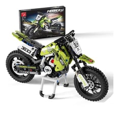 GENERICO - Bloques Construcción Moto Todoterreno Kawasaki KX450 476pzs