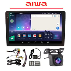 AIWA - Radio Carro 2K Android OctaCore 4 x 64GB 9.5' CarPlay Inalambrico