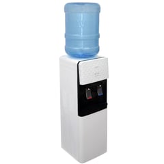 SANKEY - Dispensador de Agua Fría y Caliente de Piso con Gabinete