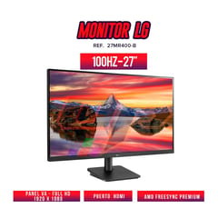 LG - Monitor 27MR400-B / 27 Pulg Full HD Tasa 100HZ - 1Ms / AMD FreeSync