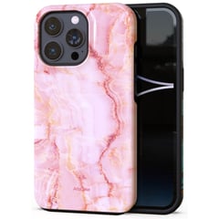 ARTSCASE - Estuche Funda Protector para iPhone 15 Pro Max Pink Salt Flats