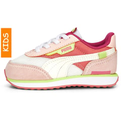 PUMA - TENIS BEBE FUTURE RIDER SPLASH ROSADO