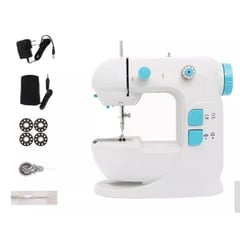 GENERICO - Maquina Coser Portatil Mini Sewing Machine Con Pedal