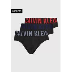 CALVIN KLEIN - 3 Pack Slips - Hip Brief En Microfibra Para Hombre