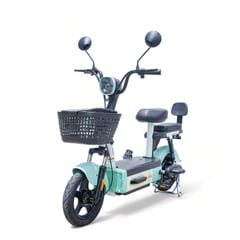 CANAAN - Bicicleta electrica Eco Smart VERDE MAS OBSEQUIO