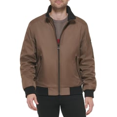 CALVIN KLEIN - Chaqueta Con Cierre Hombre Chocolate