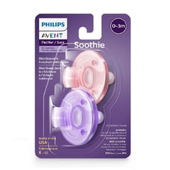 AVENT - Chupos Mamilas Entretencion Soothie Redonda 0-3m