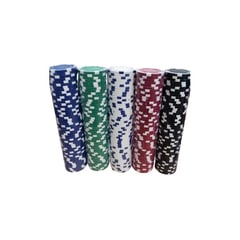 MAZUGI - Paquete 5 juegos fichas poker casino profesionales