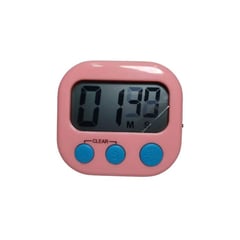 GENERICO - Temporizador chef timer digital medidor de tiempo rosado