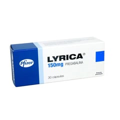 PFIZER - Liryca 150 Mg Por 30 Capsulas.