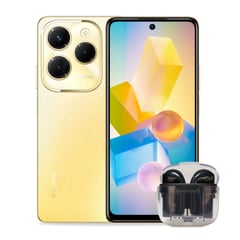 INFINIX - Celular Hot 40 Pro Nfc Dorado 256Gb Ram 8+8Gb + Audífonos Bluetooth