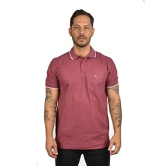 HAMER - Camiseta tipo polo para hombre con bolsillo
